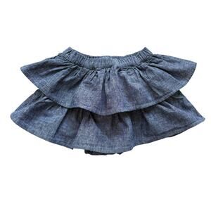 Tea Collection Australia Chambray Ruffled Bloomers Size 4T